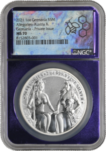 Allegories: Austria & Germania Special Core coin