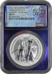 Allegories: Polonia & Germania Special Core coin